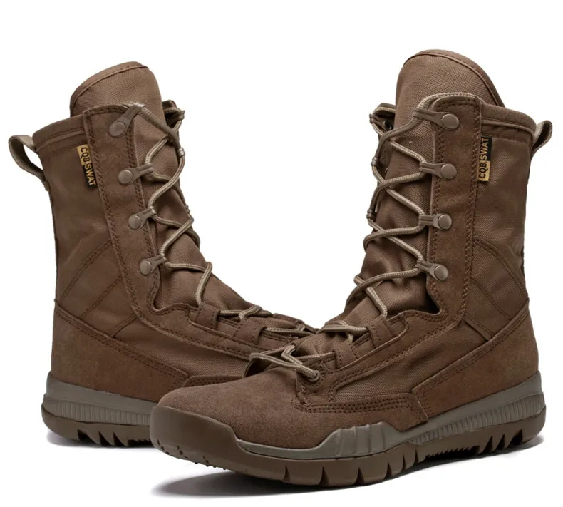 Combat Boots Anti-Slip Wear-Resistant Boots Hiking Tactical