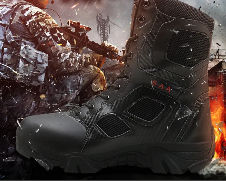 Combat Boots High-Top Tactical Boots