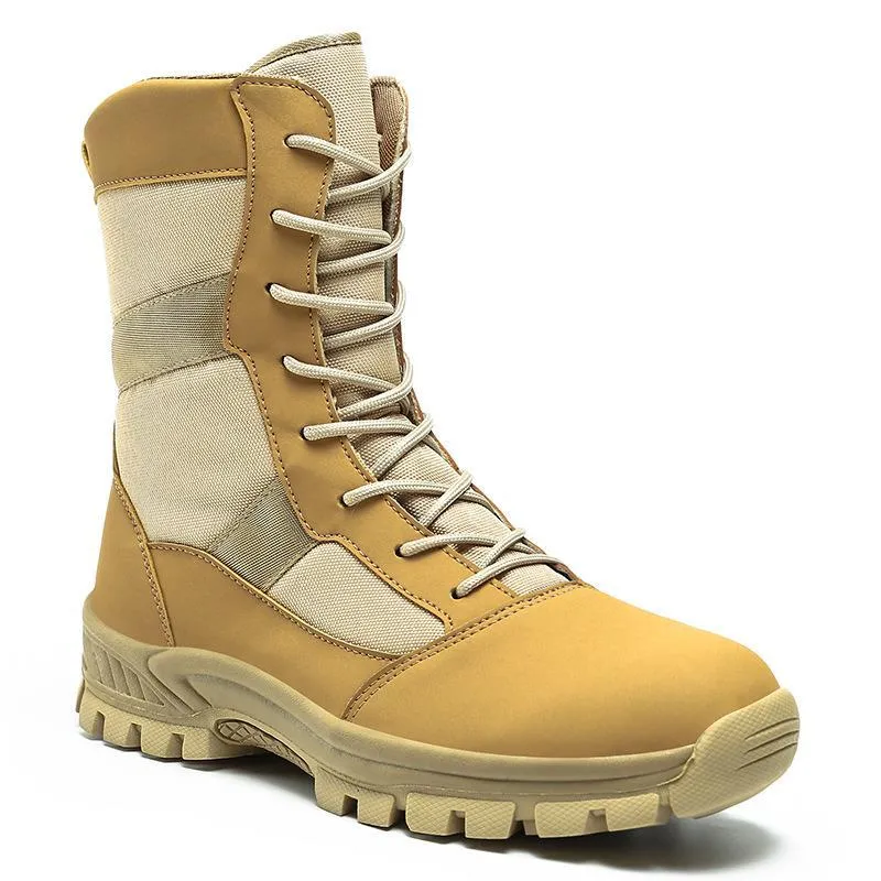 Combat Boots High Top Outdoor Desert Boots for Men