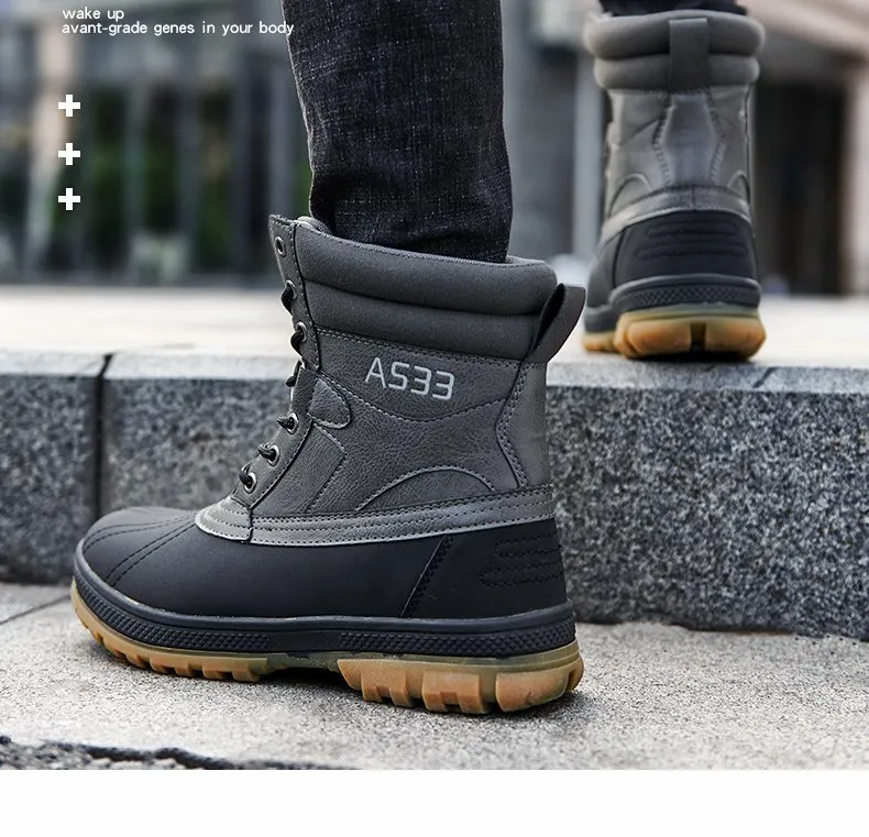 Combat Boots Tall Desert Boots Men Hiking Boots Men