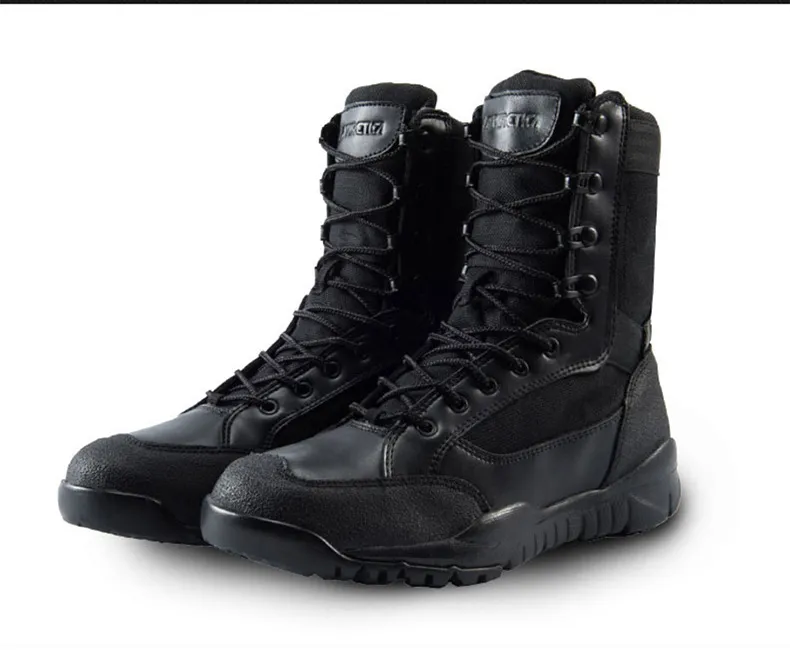 Custom Outdoor Training Shoes High Top Tactical Boots Combat Boots