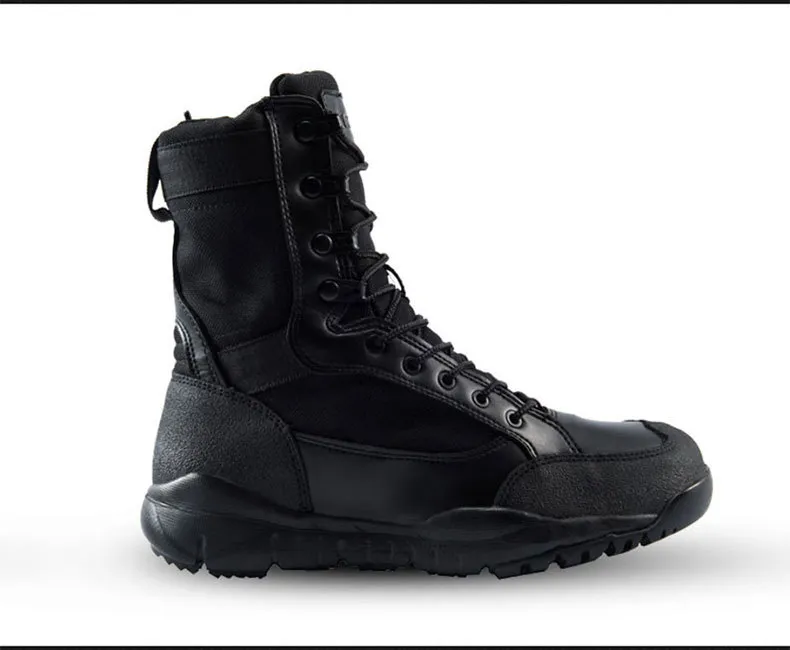 Custom Outdoor Training Shoes High Top Tactical Boots Combat Boots