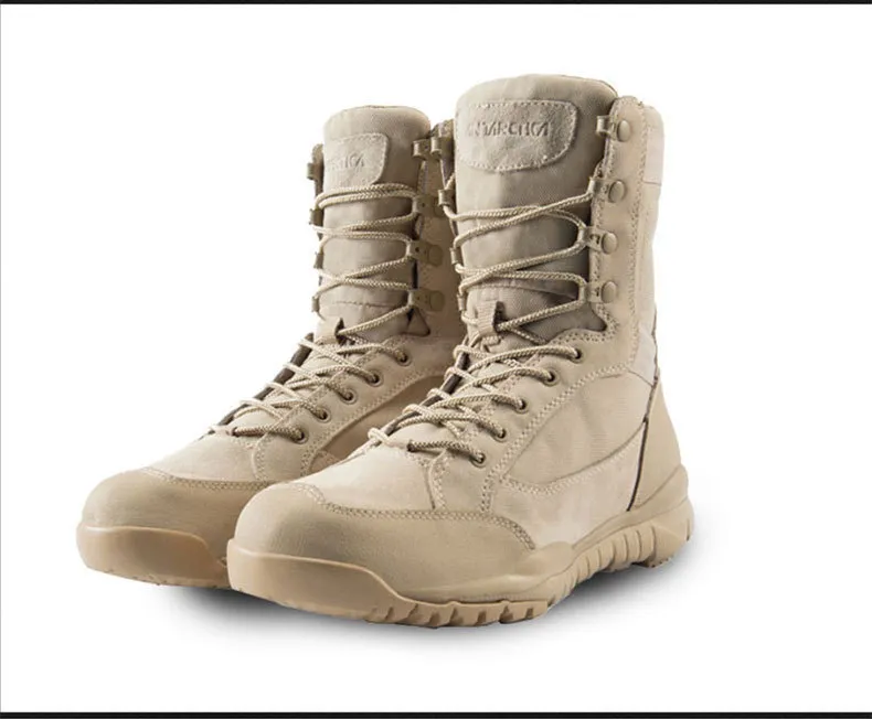 Custom Outdoor Training Shoes High Top Tactical Boots Combat Boots