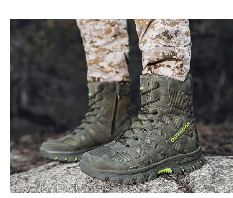 Men′ S Tactical Boots Wish Field Desert Men′ S Shoes