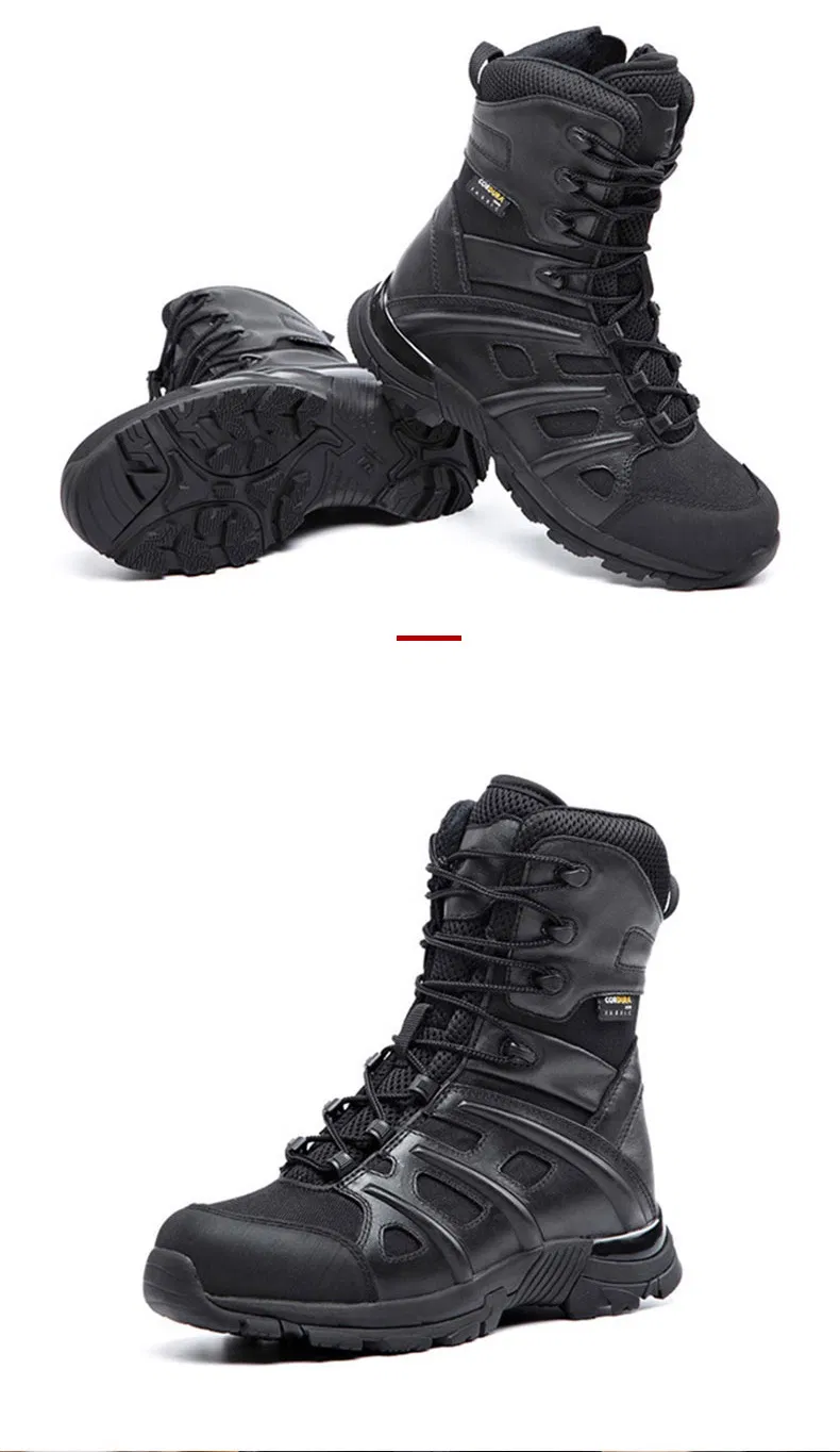 New Unisex Outdoor Military  style Boots Hiking Tactical High-Top Shoes