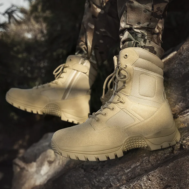 Outdoor Hiking Adventure Rescue Desert Boots