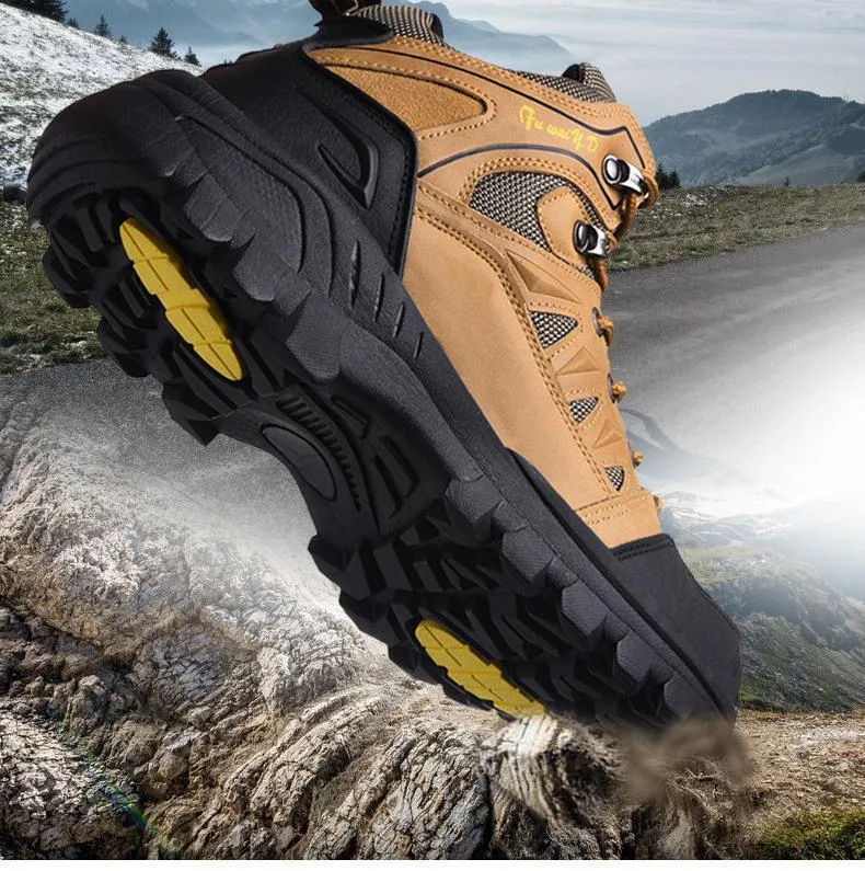 Outdoor Leisure Large Size Medium Help Hiking Hiking Camping Shoes