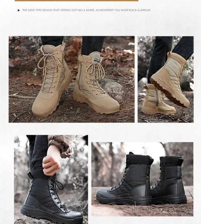 Super Light Tactical Boots Outdoor Hiking Boots