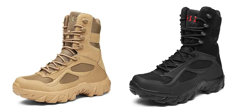 Tactical Boots Men′s Outdoor Flying Boots