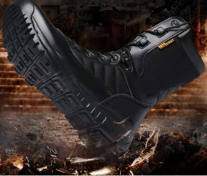 Tactical Boots Ultralight Combat Flying Boots Outdoor Men Shoes