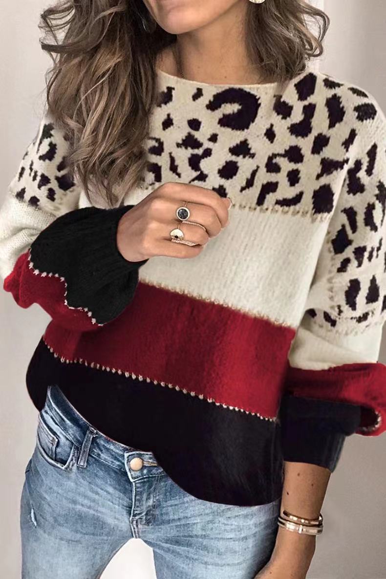 2024 Hot Sale Winter New Color Women Loose Round Collar Bottom Sweater Lady Knitted Clothing