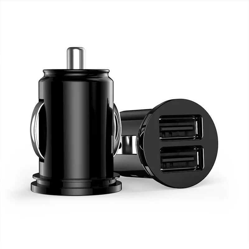 Factory Hot Selling 2 USB Output Ports Car USB Fast Charger