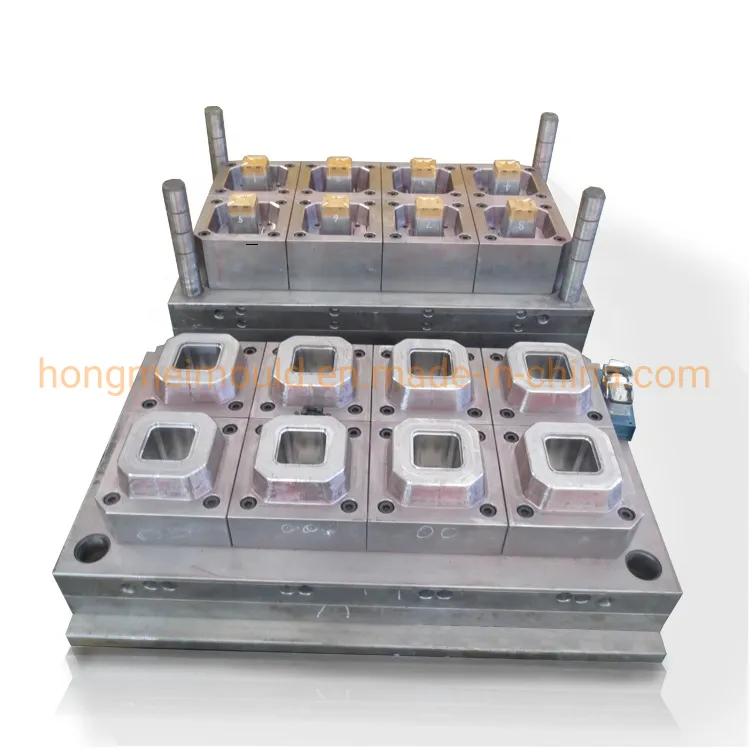 Low Cost Injection Molding Plastic Flower Pot Mould Plastic Potted Plants Mould