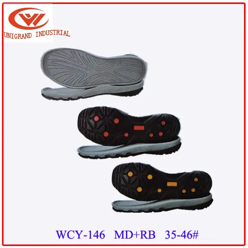 2021 Factory Soles for Running Shoes Making Raw Rubber Custom Colors Sneaker Walking Shoes Soles