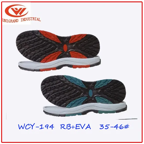 2021 Latest Making Fashion High Quality Hiking EVA and Rubber Sole Outdoor Shoes Outsole Manufacturer