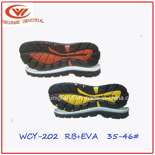 2021 Latest Making Fashion High Quality Hiking EVA and Rubber Sole Outdoor Shoes Outsole Manufacturer