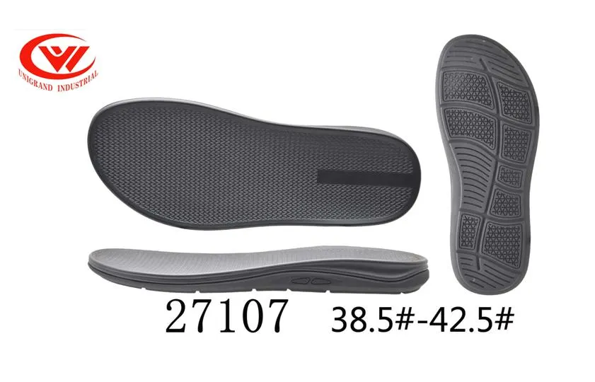 2021 New Design Rubber Fashion Sandal Sole with Anti Slip Men Shoes