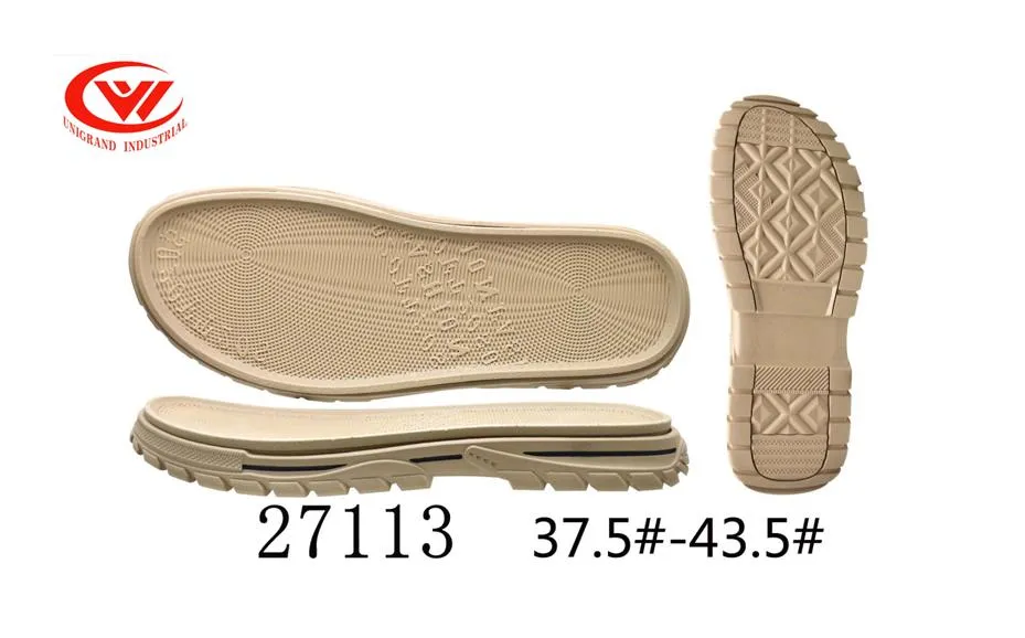 2021 New Design Rubber Fashion Sandal Sole with Anti Slip Men Shoes