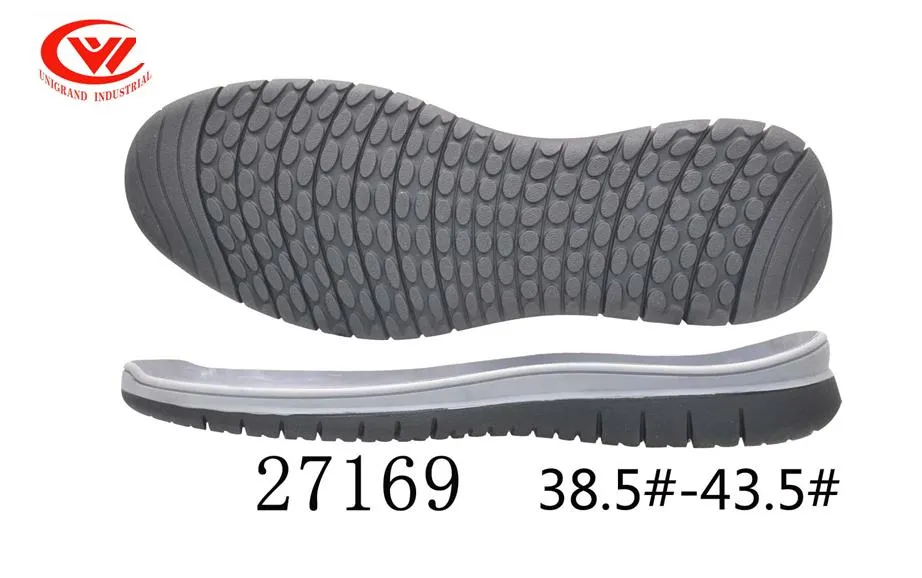 2021 New Design Rubber Fashion Sandal Sole with Anti Slip Men Shoes