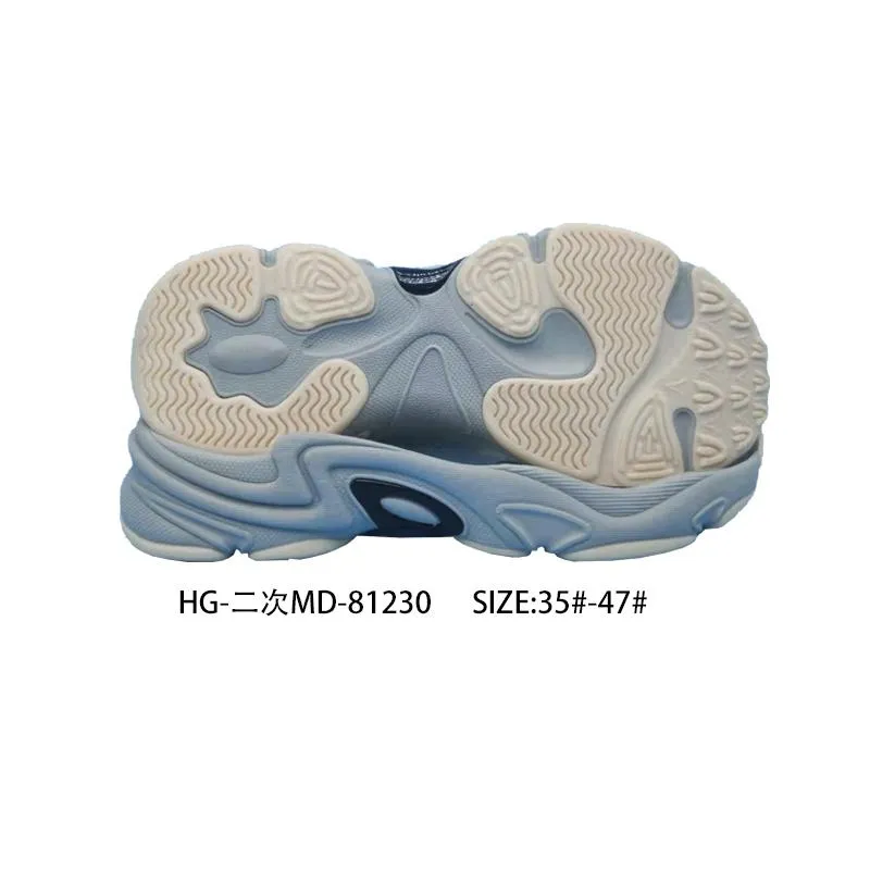 2023 New Sports Running Shoe Soles for Making Raw Rubber Custom Colors Sneaker Walking Shoes Soles060