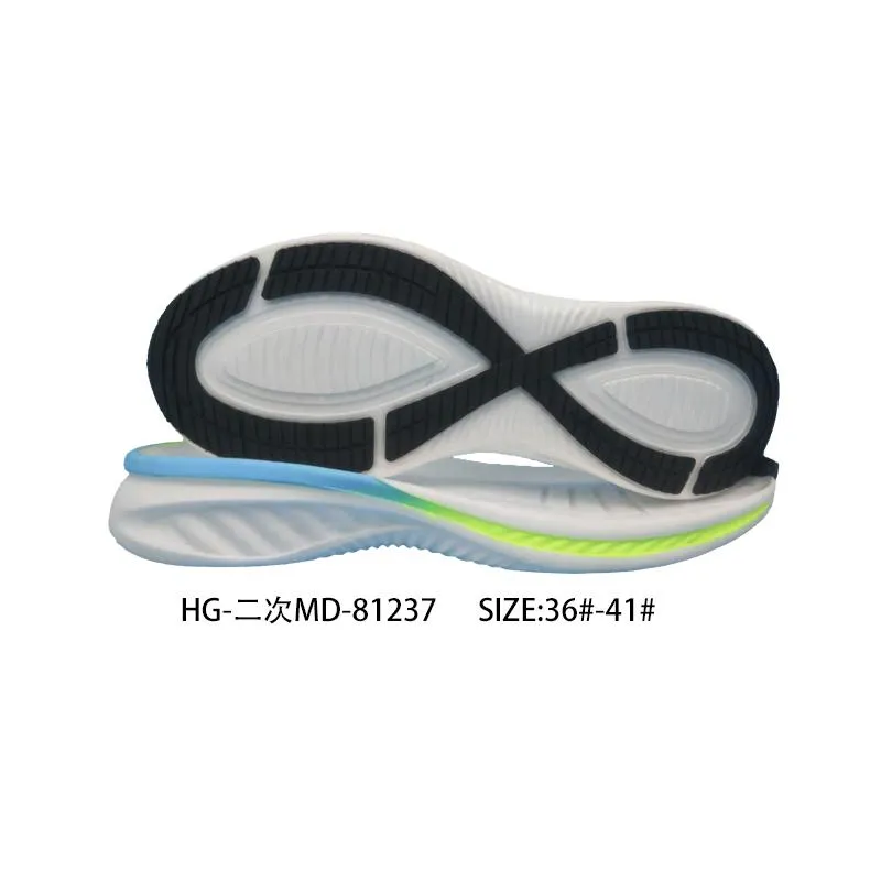 2023 New Sports Running Shoe Soles for Making Raw Rubber Custom Colors Sneaker Walking Shoes Soles060