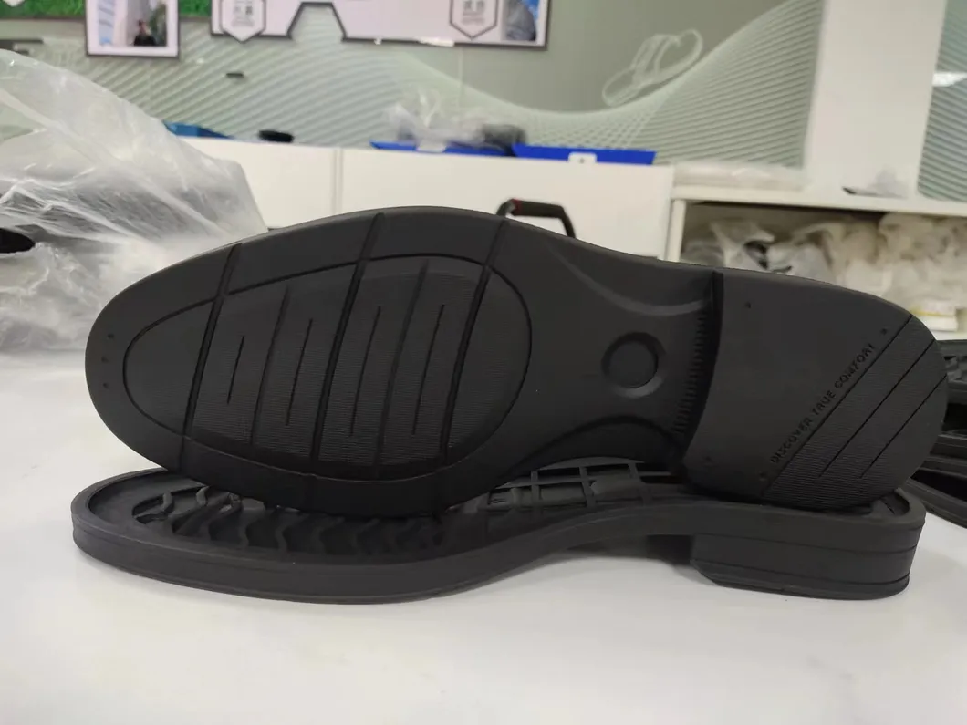 2023 OEM Anti-Slip Rubber Fashion Leather Shoes Sole