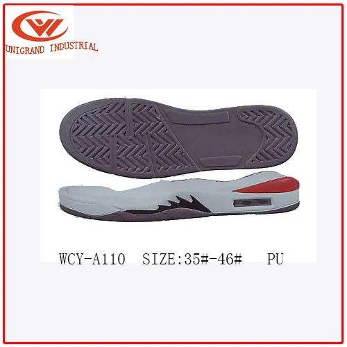 Cosmopolitan Style PU Sports Outsole for Making Shoes