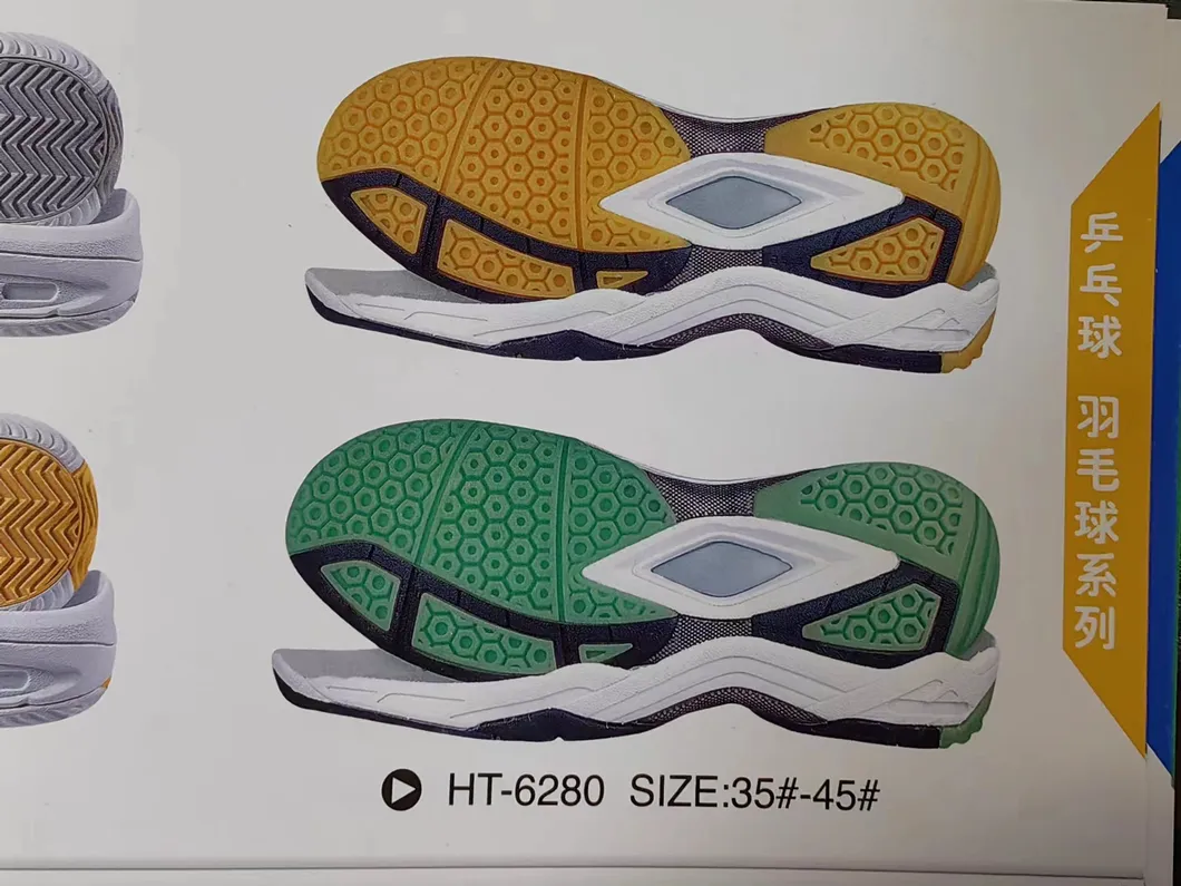 Factory Price OEM EVA Rubber Badminton Sport Shoes Sole