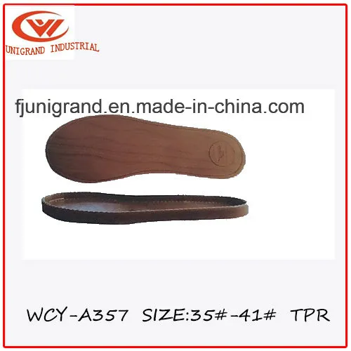 Fresh Style Mimic Wood Ladies′ Outsole