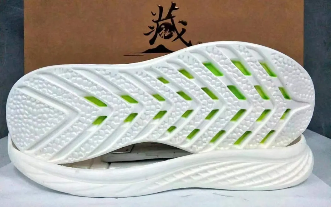 MD Outsole Supplier Shoe Making Materials Green MD Foam TPR Sole