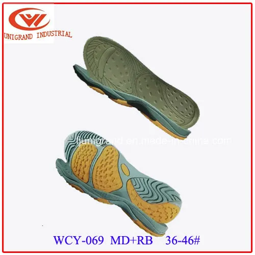 New Style Popular EVA+Rubber Outsole for Making Sandals