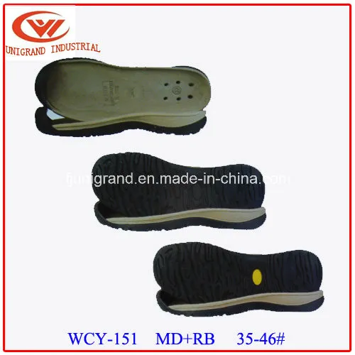 Newest Development EVA Rubber Outsole Sandals Shoes Sole