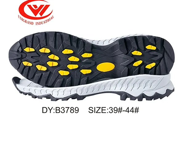 Non-Slip Hiking Shoe Thick Outsoles Soles Elastic Sole