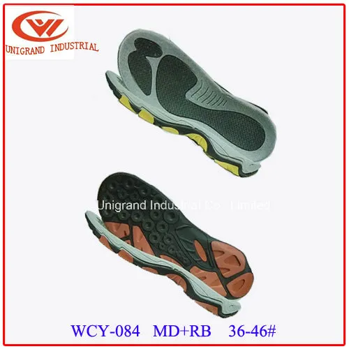 Summer Best Sale Sandals Outsole Not-Slip Outdoor Beach Sole with EVA and Rb/TPR Material