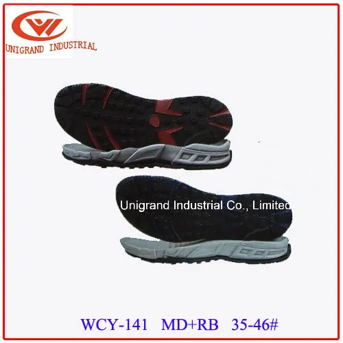 Unisex EVA Rubber Outsole for Making Sandals Men Shoes