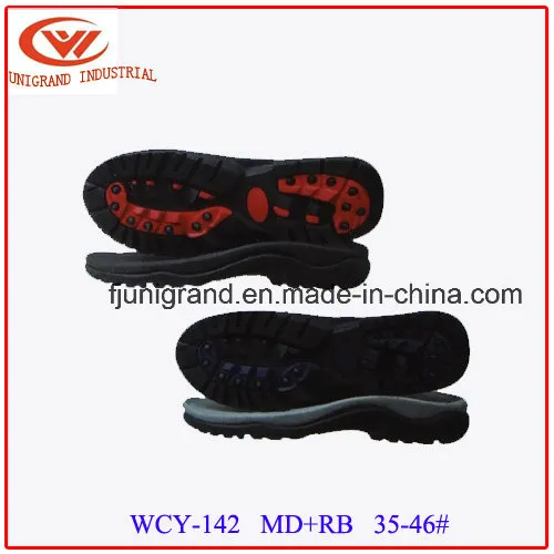 Unisex EVA Rubber Outsole for Making Sandals Men Shoes