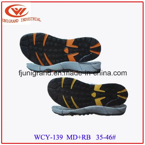 Unisex EVA Rubber Outsole for Making Sandals Men Shoes