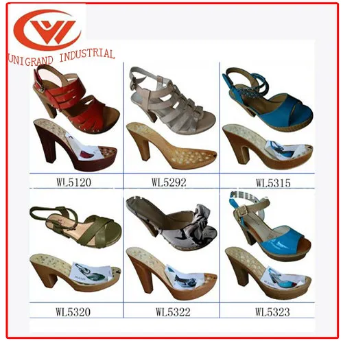 Wedge Heel Cork Sole for Ladies Sandals Women Shoes