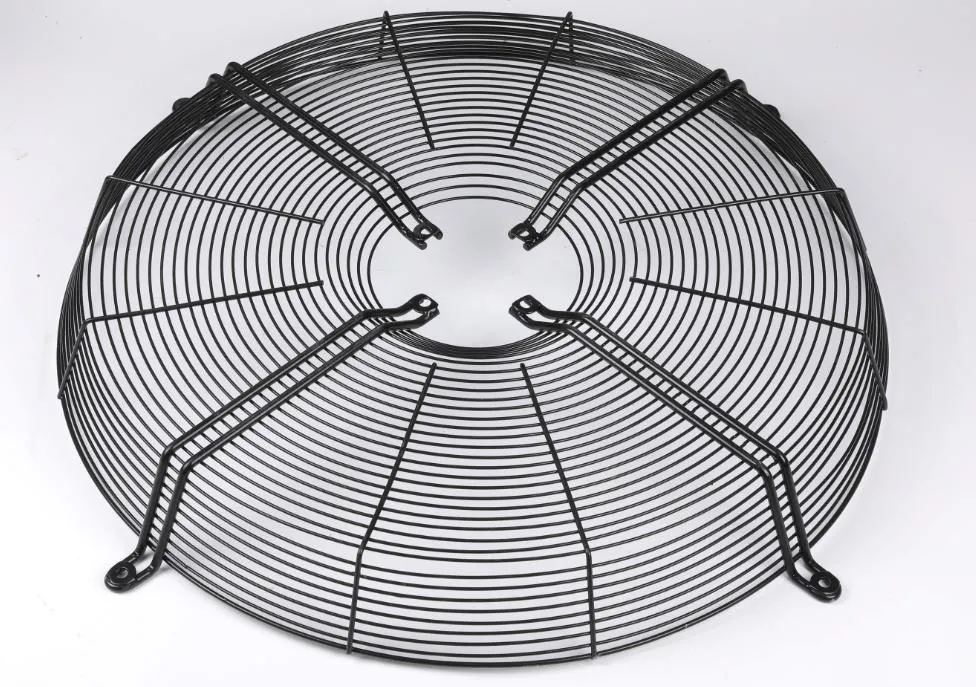 OEM Coated 304 Stainless Steel Fan Guard with Gasket