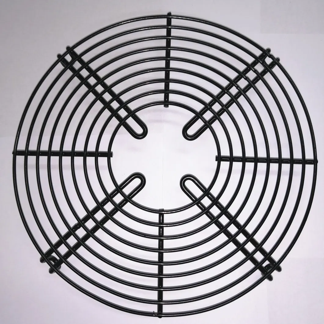 OEM Different Shapes Industrial Steel Wire Mesh Fan Cover/ Cooling Fan Guard