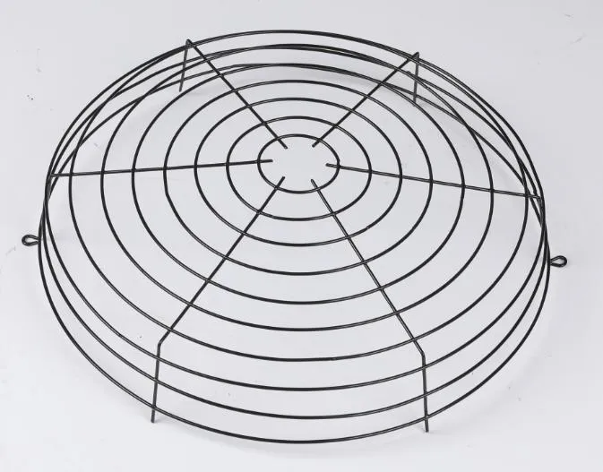 Outer Rotor Black Wire Metal Fan Guard 200-800mm Diameter