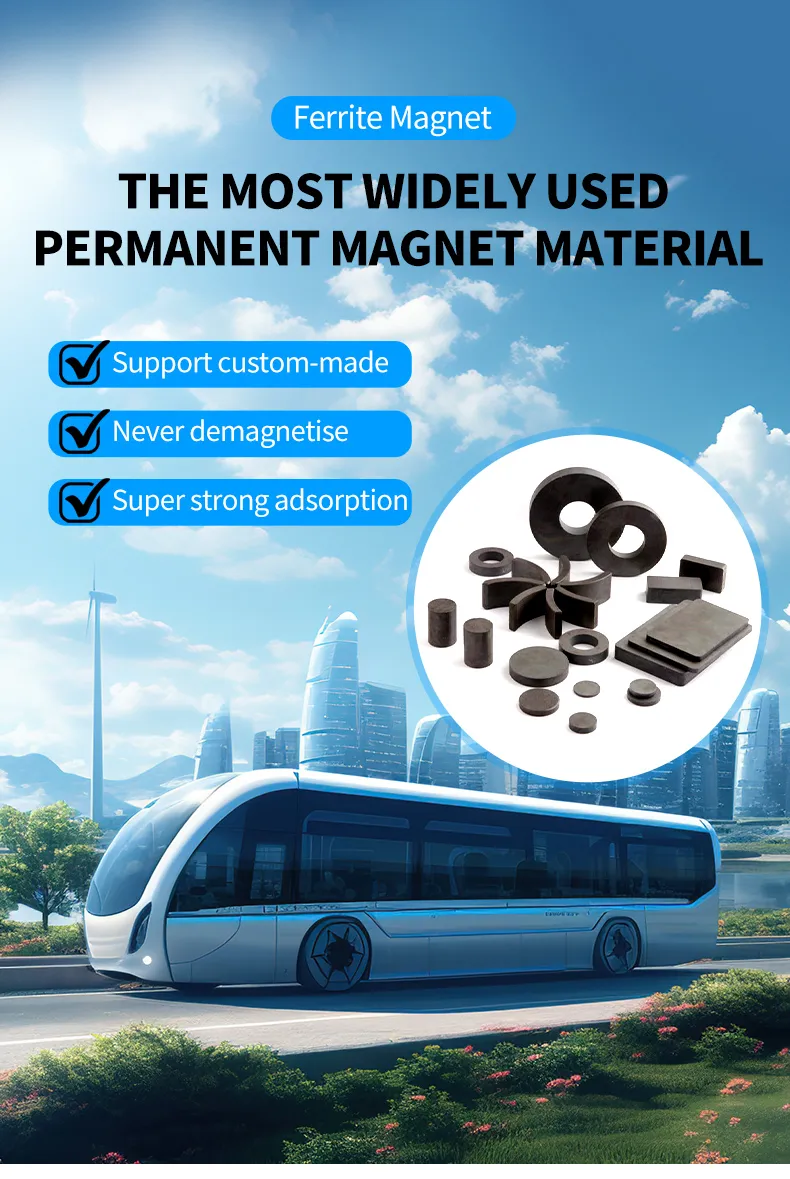 ISO/Ts 16949 Certificate Free Sample of Ferrite Magnet