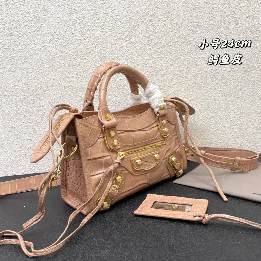 Replica Fashion Factory Purse Female Handbag Brand Designer Handbag Crocodile Motorcycle Bag