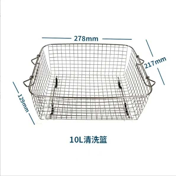 304 Stainless Steel Cleaning Basket Disinfection Box Instrument Packing Baskets