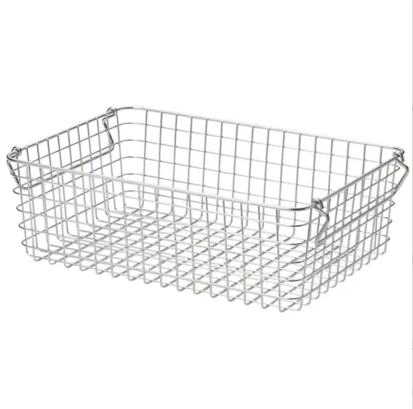 304 Stainless Steel Cleaning Basket Disinfection Box Instrument Packing Baskets