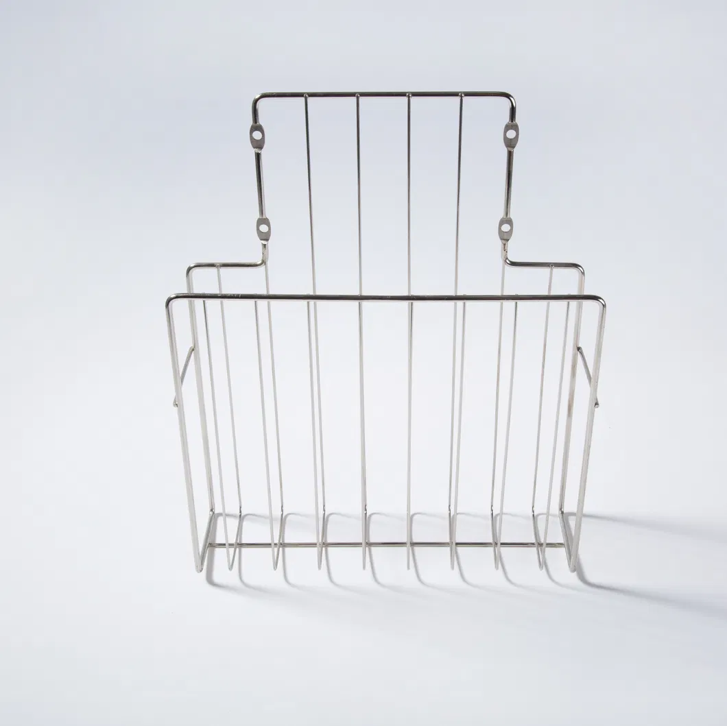 Custom Iron Metal Storage Basket Wire Storage Organizer Basket for Home