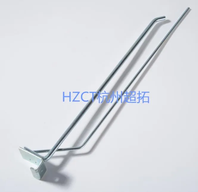 Factory OEM Square Tube Hook Supermarket Bar Display Stand