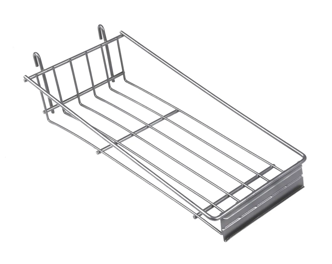 High End Supermarket Metal Wire Basket Mesh Shelf Series