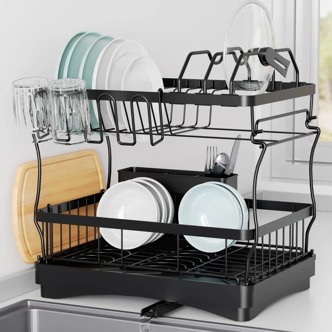 Kitchenware Stainless Steel Metal Dish Rack /Storage Holders Rack/Bowl Holder