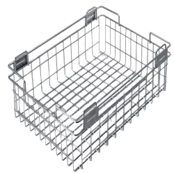 OEM High Quality Zinc Finish Boutiques Wire Basket Metal Rectangular Shape Stainless Steel Bread Basket